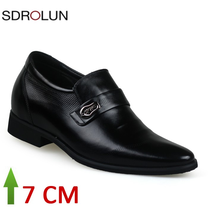 Giày lười cao SDrolun 7cm quai ngang sang trọng GC23071D